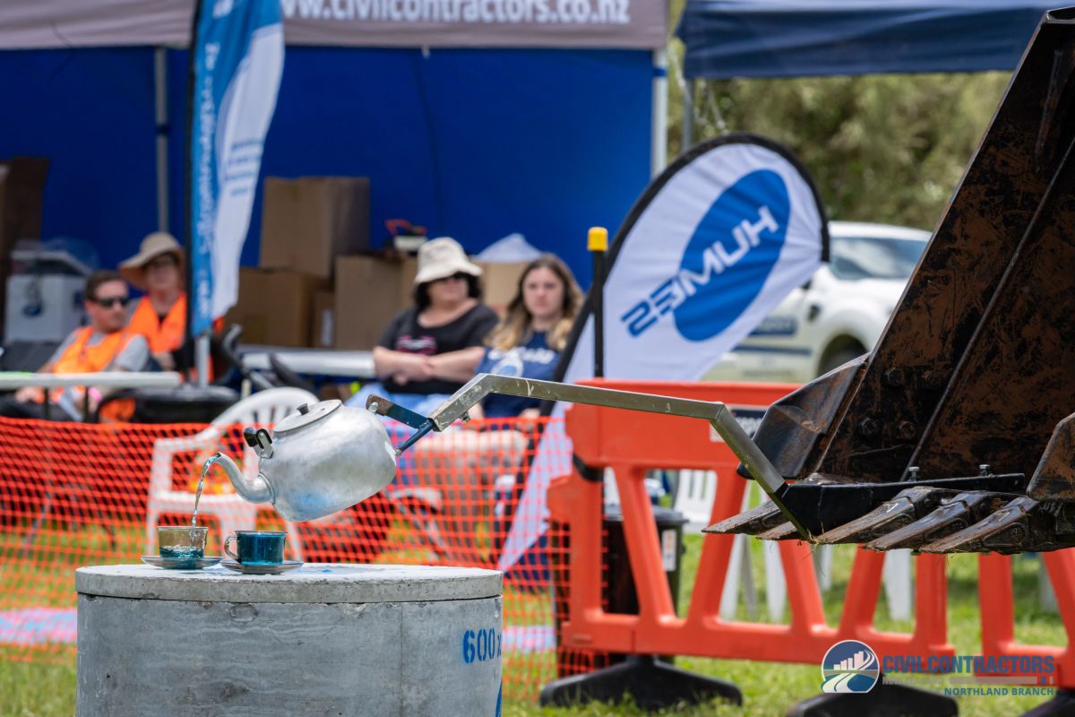 Steven named Northland’s champion excavator operator Civil